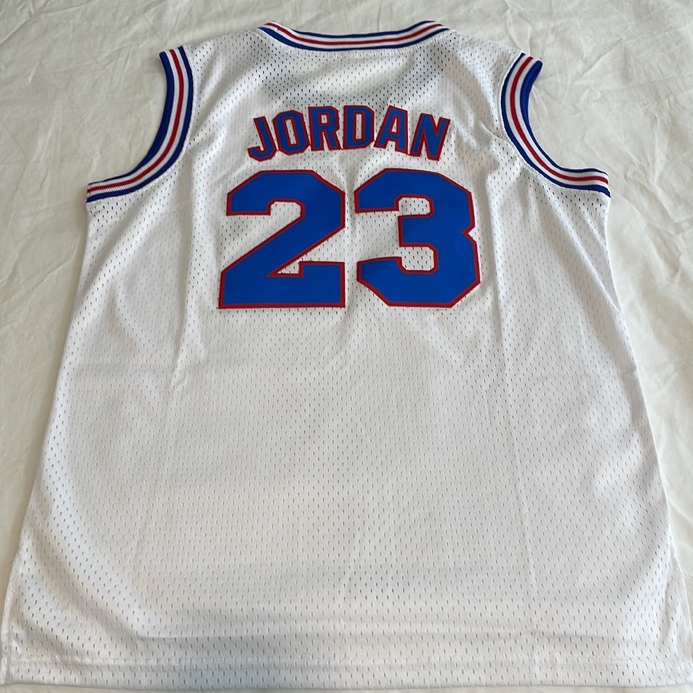 Michael Jordan Tune Squad Youth Basketball Jersey. New gift never worn.